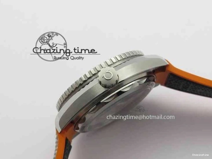 0326 Planet Ocean 2016 43.5mm SS OM 1:1 Best Edition Gray Dial On Nylon Strap A DailyWear 8166